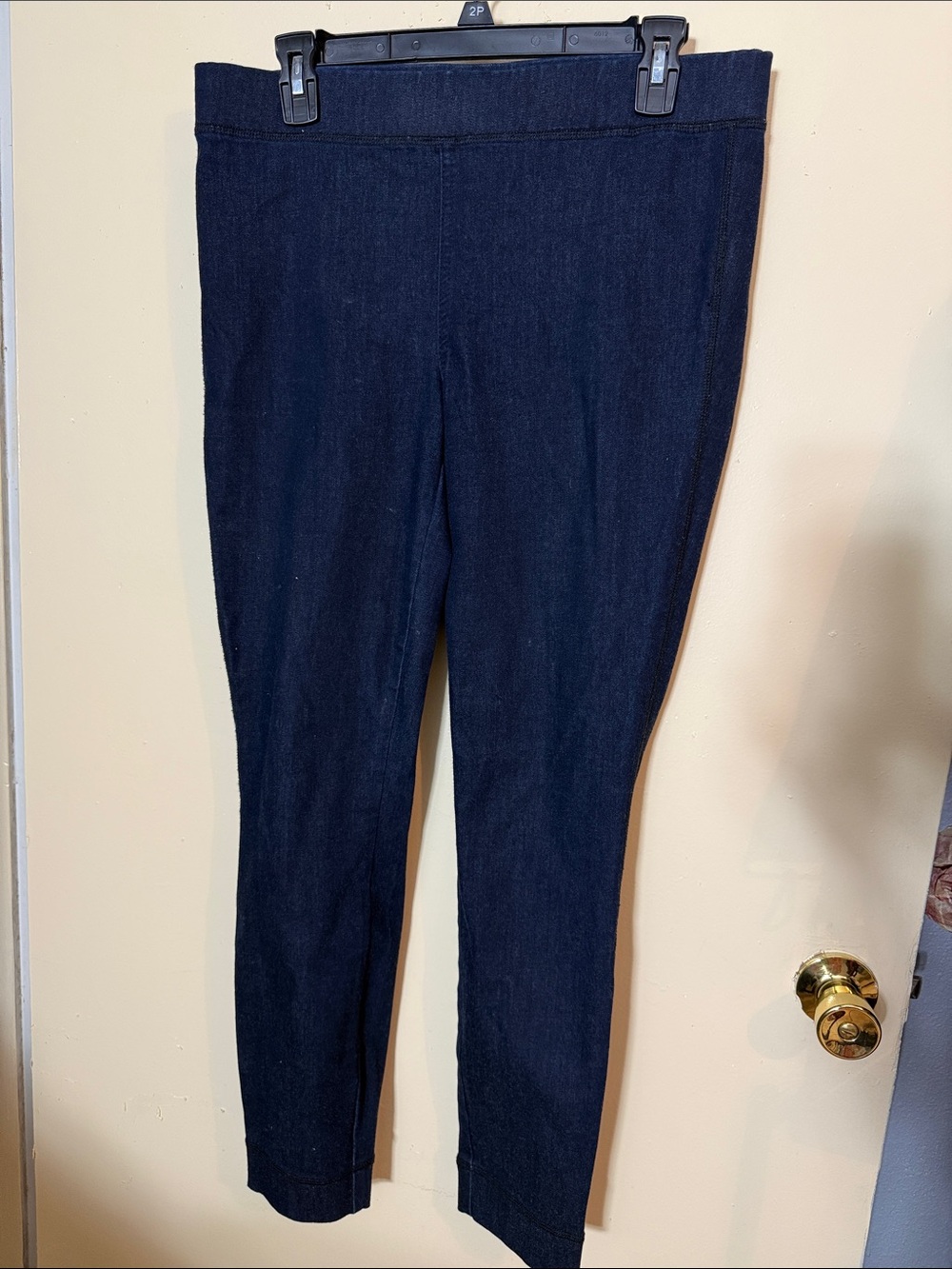 Tory Burch Dark Navy Pull-On Jeggings